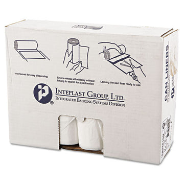 Inteplast Group High-density Interleaved Commercial Can Liners, 45 Gal, 16 Microns, 40" X 48", Clear, 250-carton freeshipping - TVN Wholesale